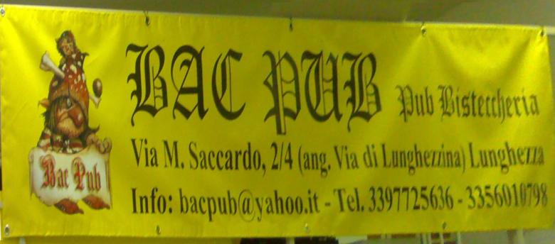 STRISCIONE PUB STRISCIONE PUB